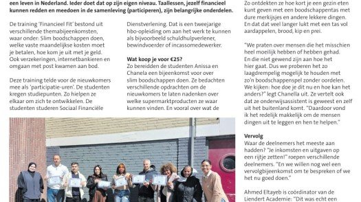 Nieuw samenwerkingsverband Financieel Fit
