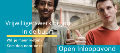 Inloopavond vrijwilligerswerk