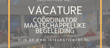 Vacature Coördinator Maatschappelijke Begeleiding