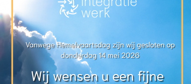 Gesloten met Hemelvaartsdag